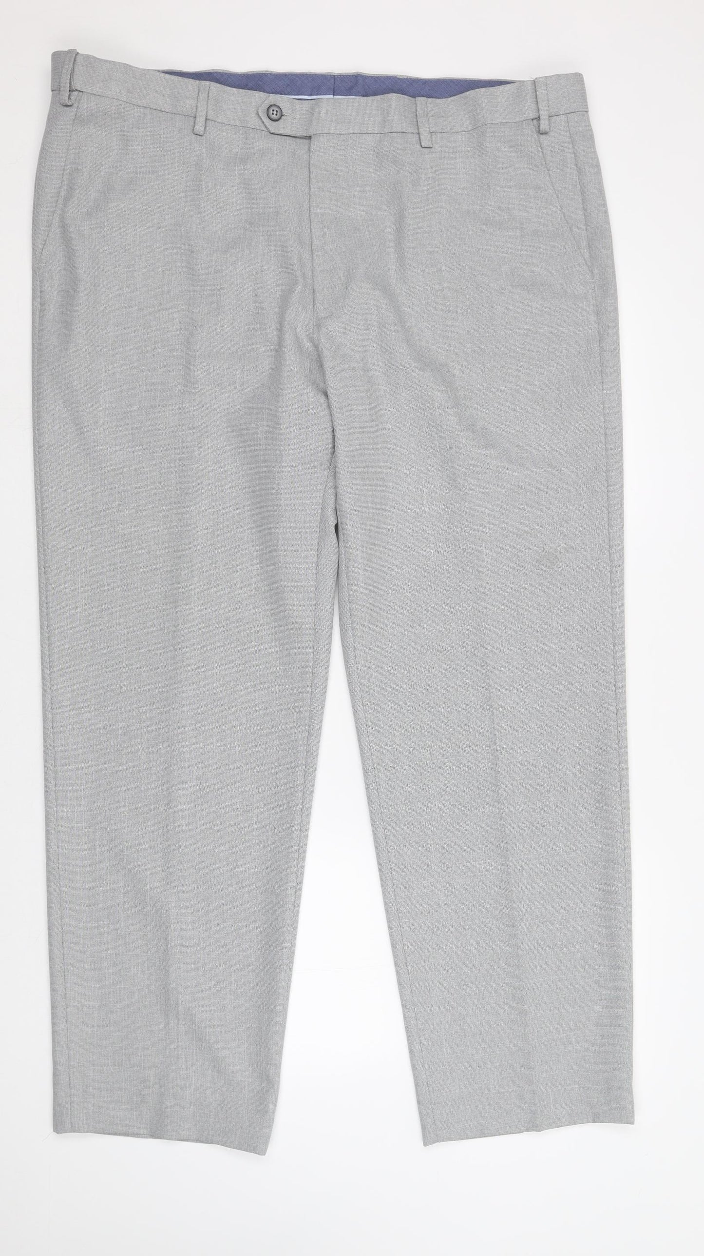M&S Mens Grey   Trousers  Size 42 L31 in
