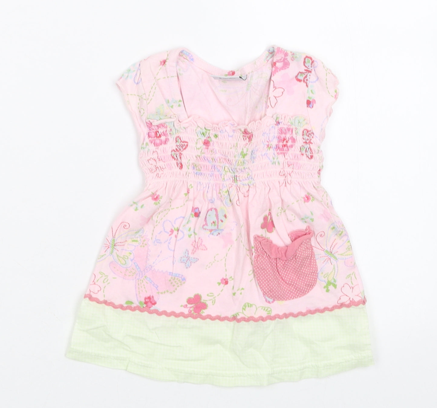 NEXT Girls Multicoloured Floral  A-Line  Size 9-12 Months