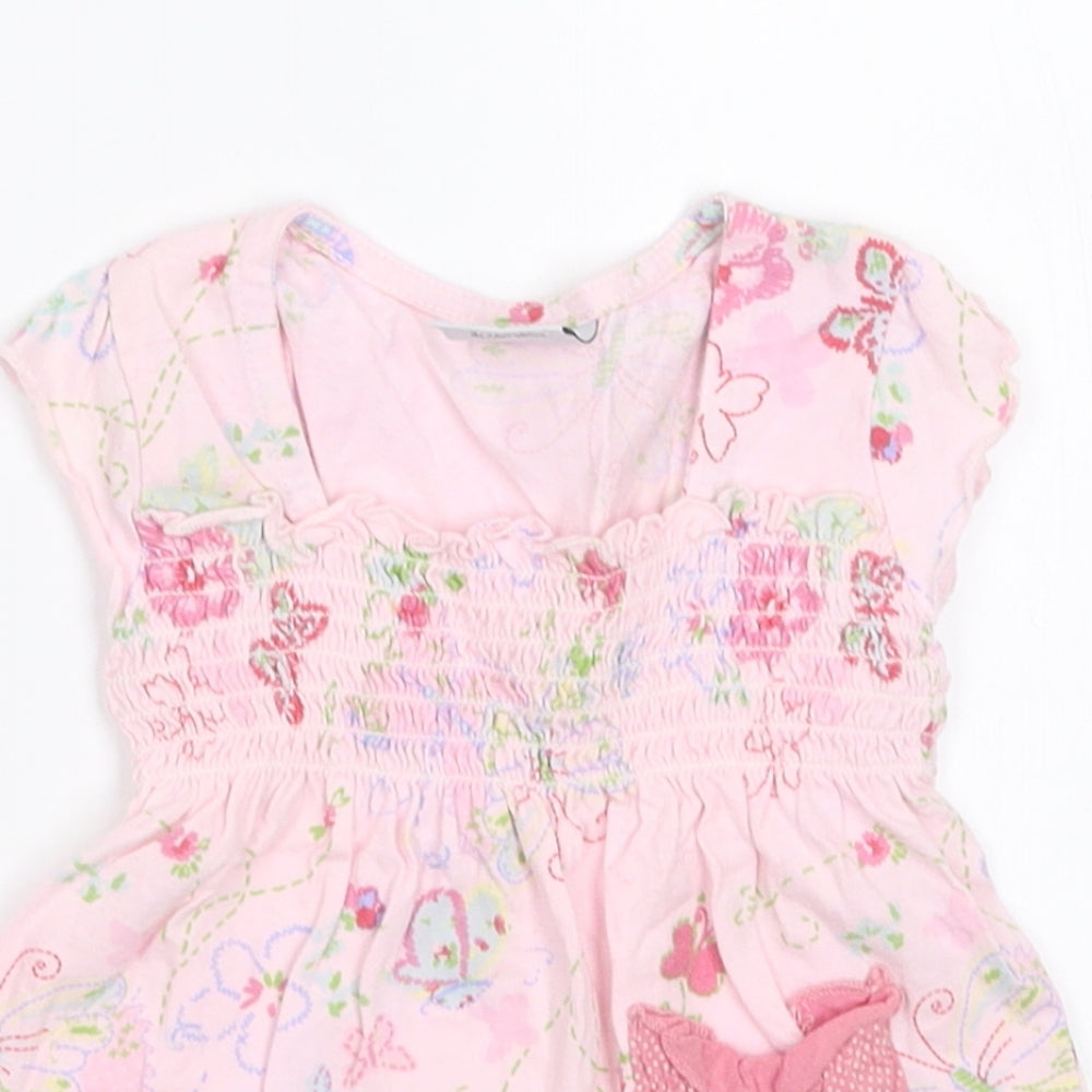 NEXT Girls Multicoloured Floral  A-Line  Size 9-12 Months