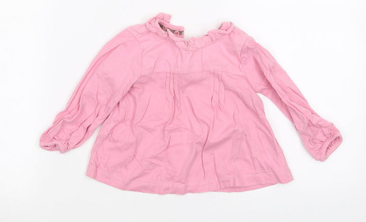 Monsoon Girls Pink   Basic T-Shirt Size 6-9 Months