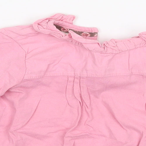 Monsoon Girls Pink   Basic T-Shirt Size 6-9 Months
