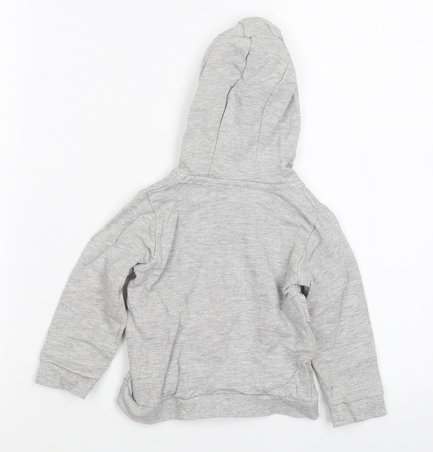 Matalan Girls Grey   Full Zip Jumper Size 12-18 Months