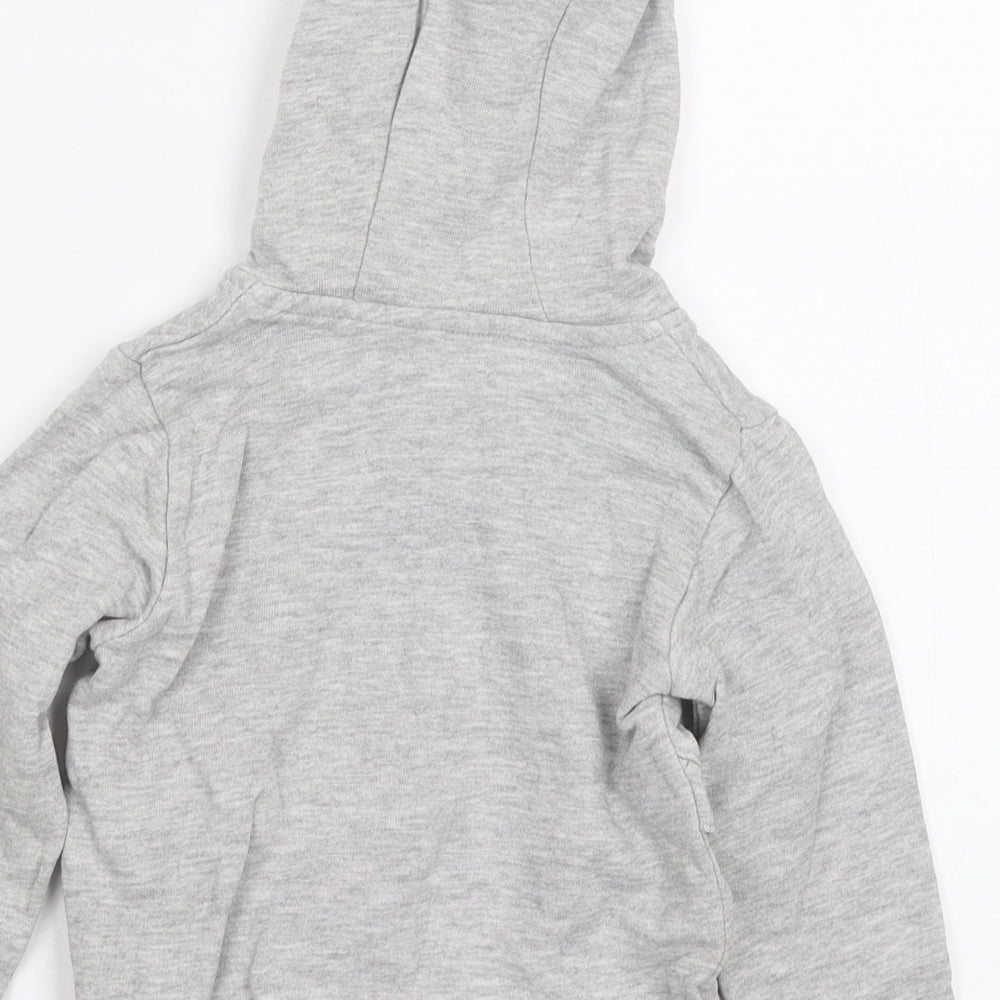 Matalan Girls Grey   Full Zip Jumper Size 12-18 Months