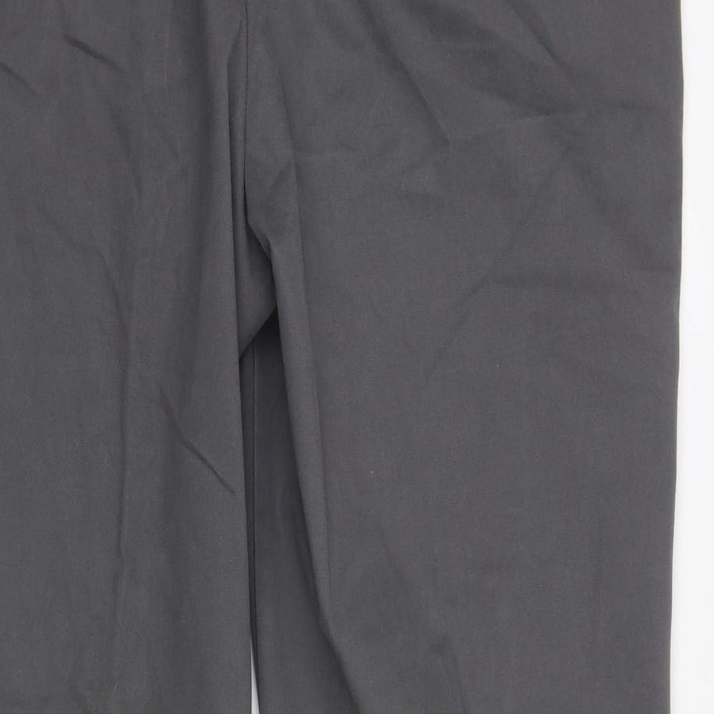 M&S Mens Grey   Chino Trousers Size 42 L31 in