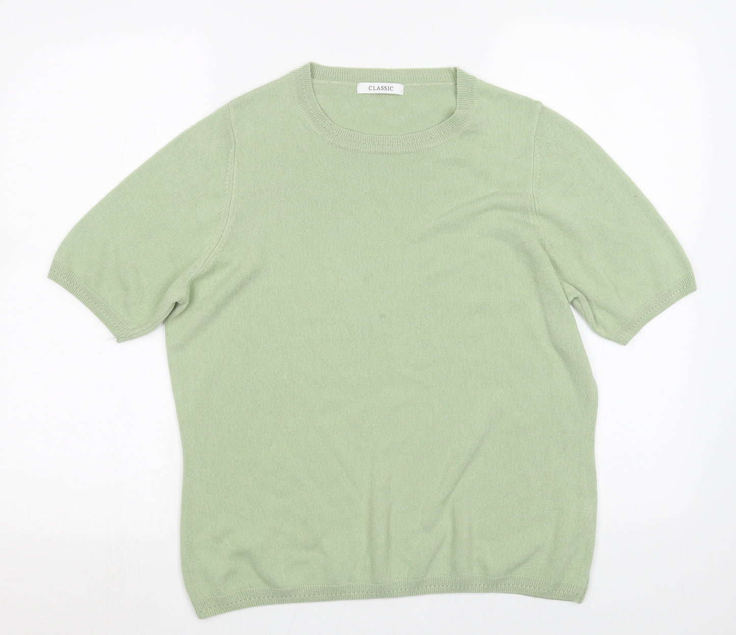 M&S Womens Green   Pullover Jumper Size 16