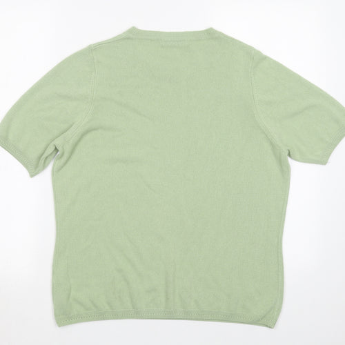 M&S Womens Green   Pullover Jumper Size 16