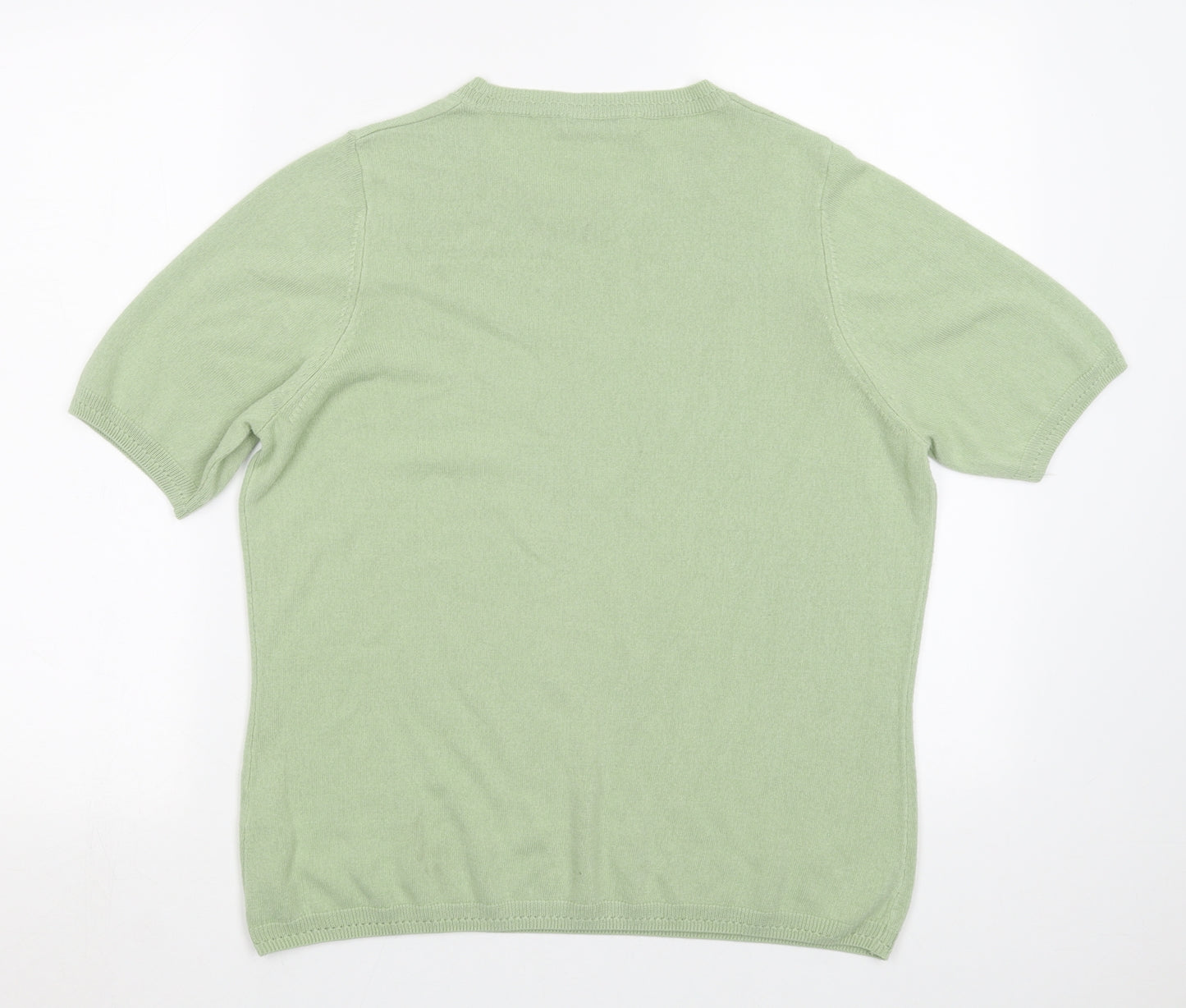 M&S Womens Green   Pullover Jumper Size 16