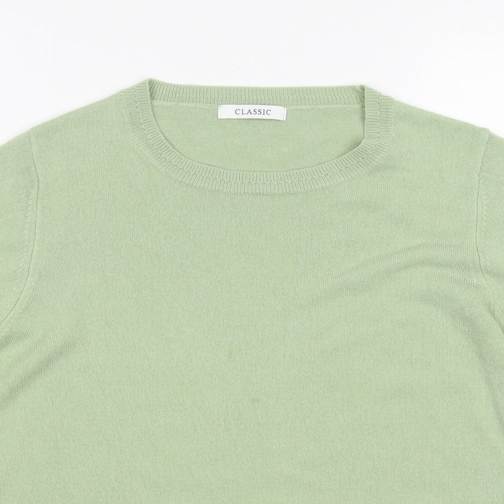 M&S Womens Green   Pullover Jumper Size 16