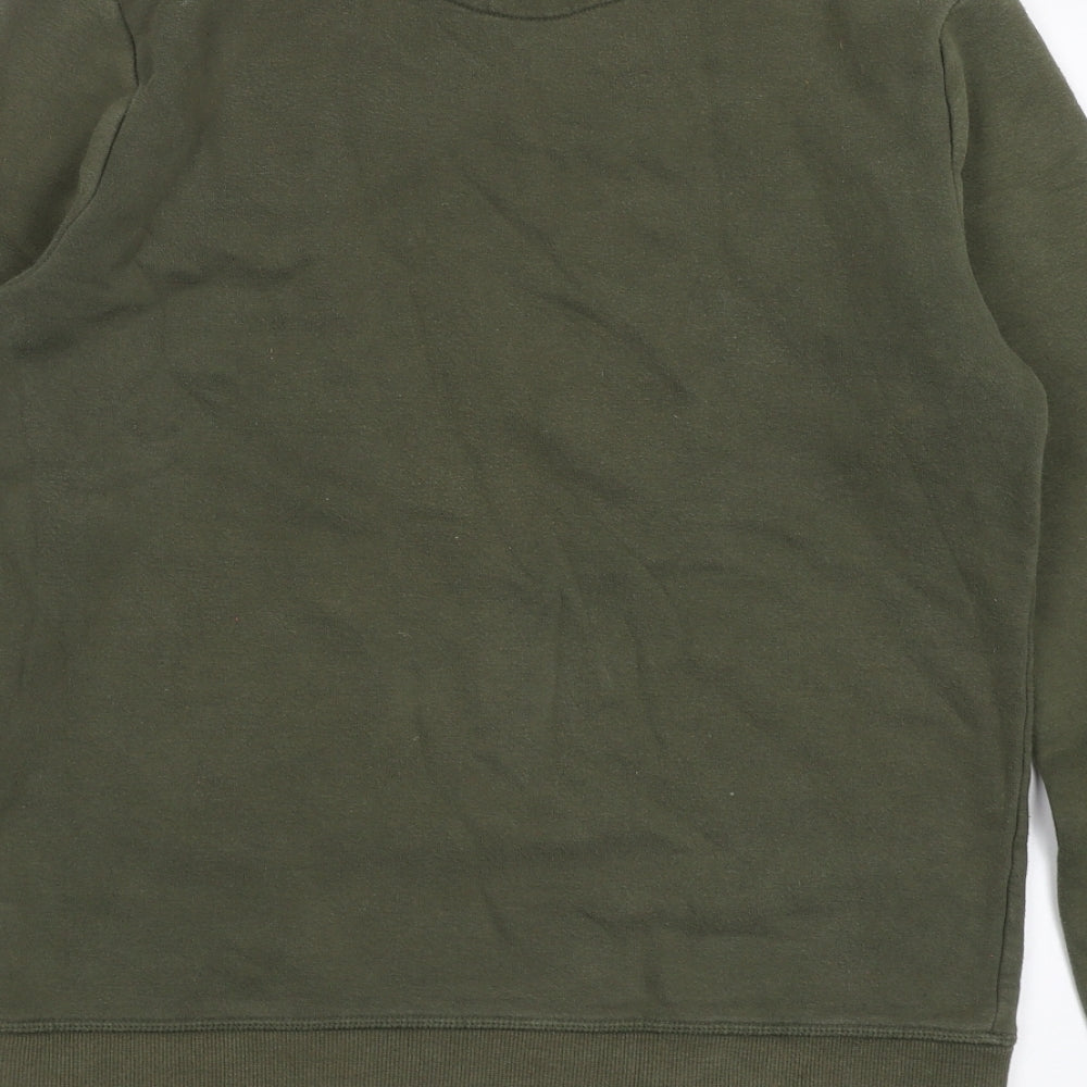 Firetrap Mens Green   Pullover Jumper Size M