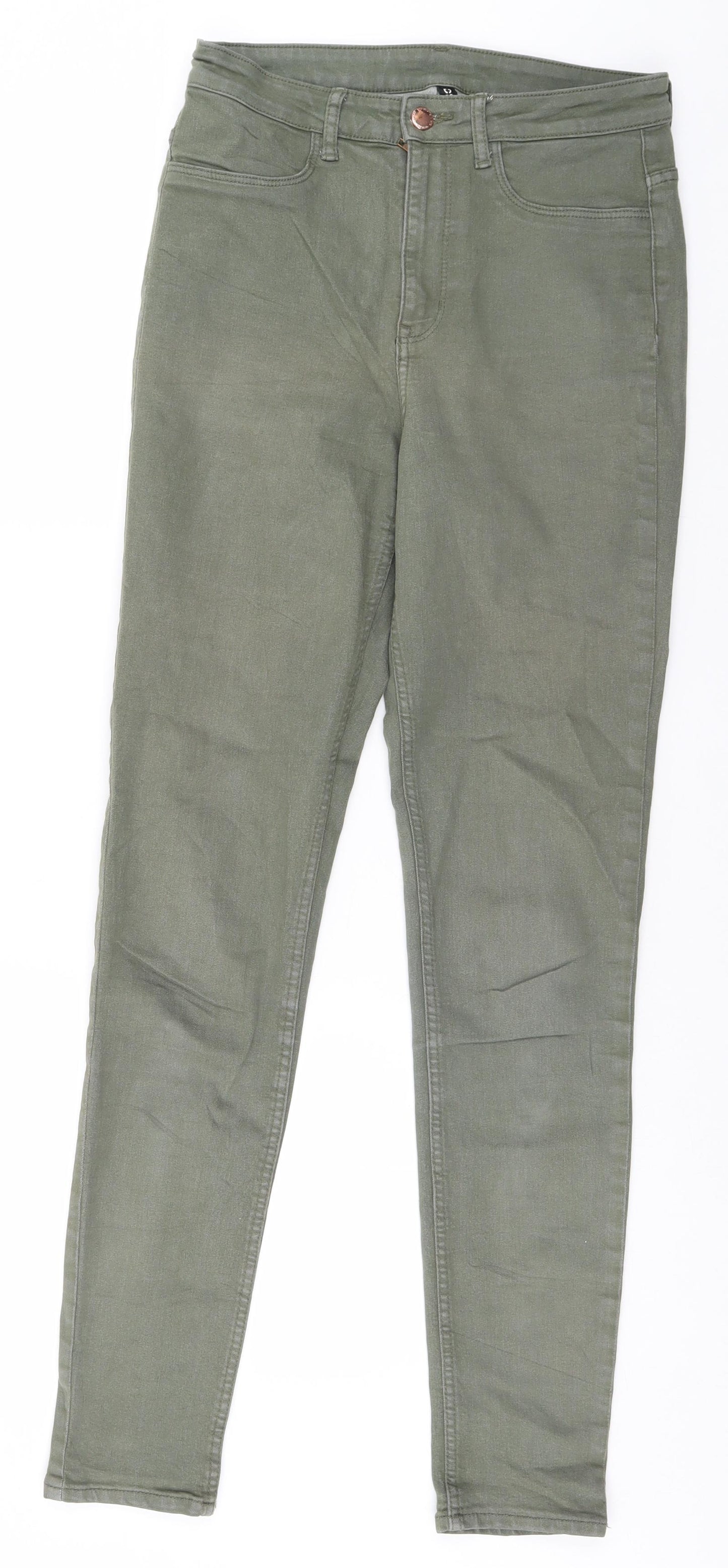 Divided Womens Beige   Straight Jeans Size 10 L30 in