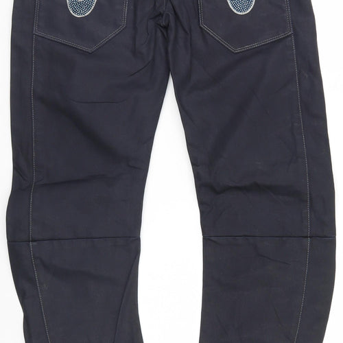Voi Womens Black   Straight Jeans Size 8 L30 in