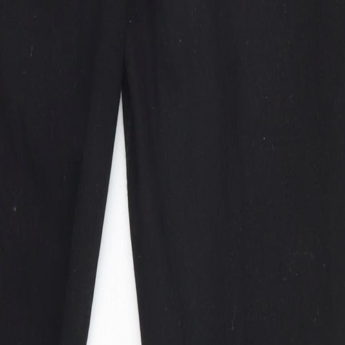 SheIn Womens Black  Denim Straight Jeans Size 10 L28 in - Torn