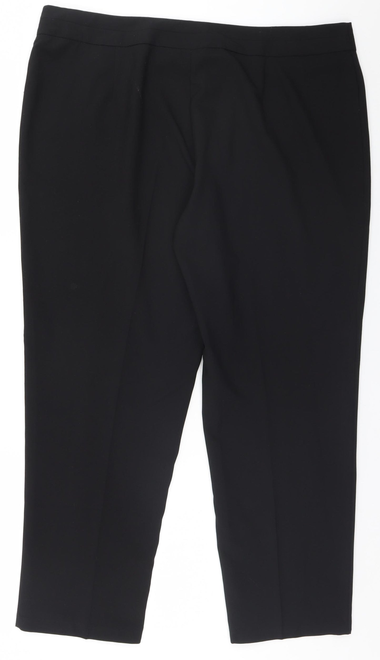 George Womens Black   Trousers  Size 18 L24 in