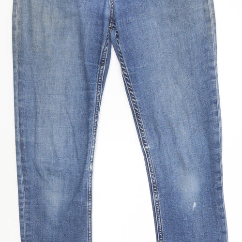 H&M Womens Blue   Skinny Jeans Size 4 L29 in