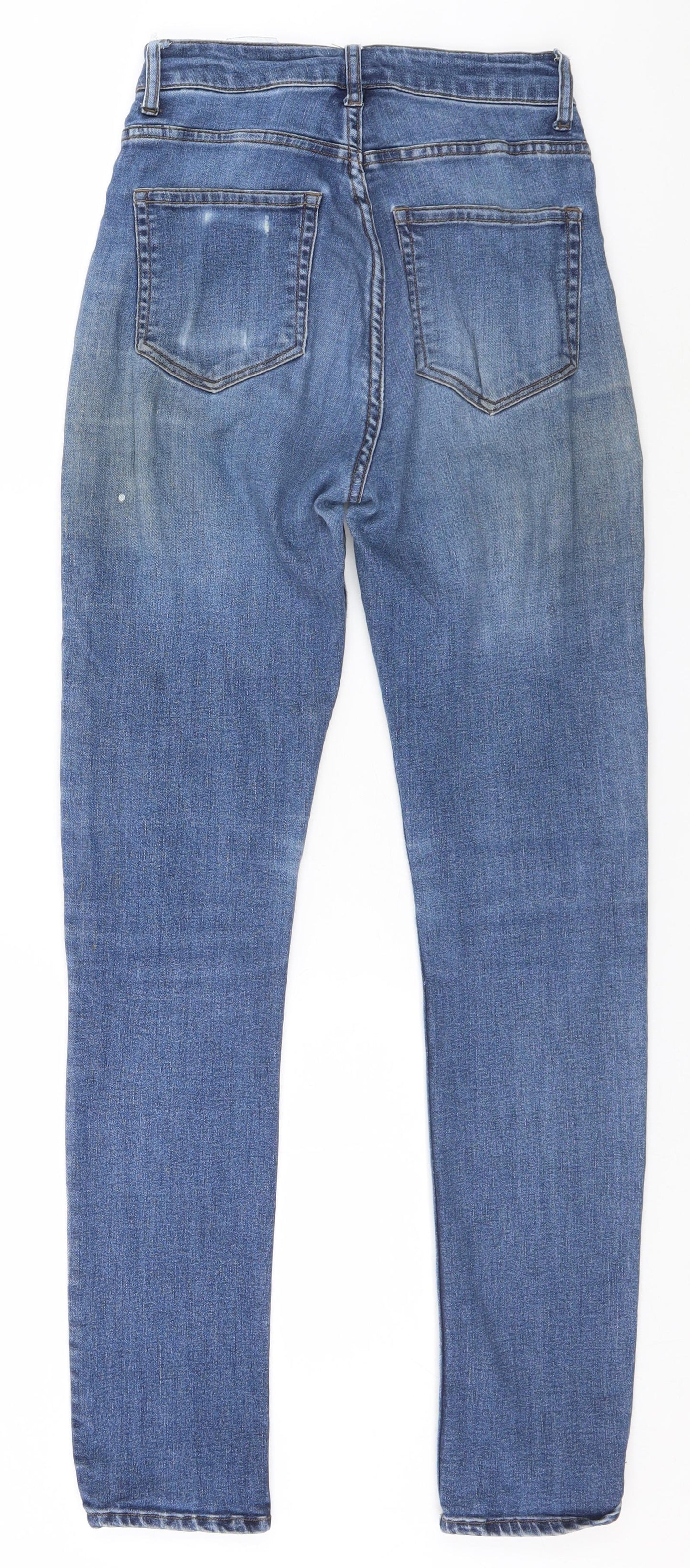 H&M Womens Blue   Skinny Jeans Size 4 L29 in