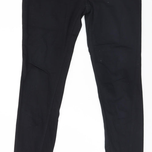 Mama Womens Black   Trousers  Size 10 L28.5 in