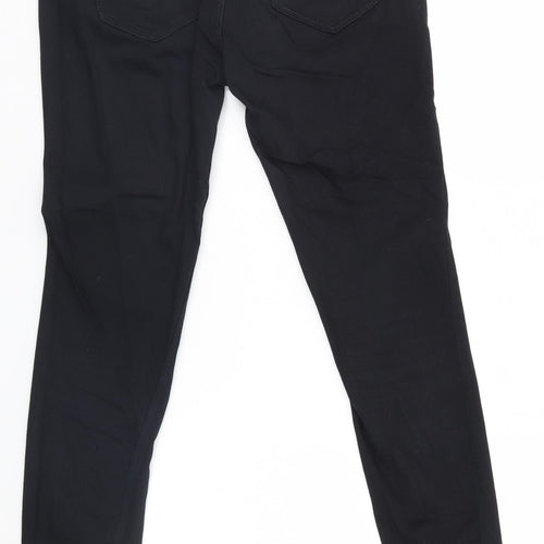 Mama Womens Black   Trousers  Size 10 L28.5 in