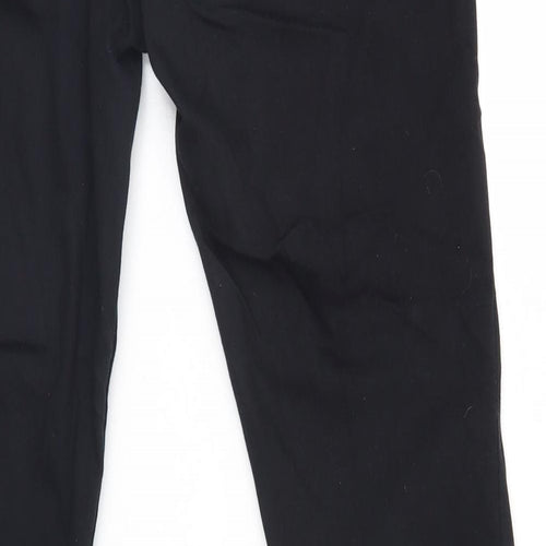 Mama Womens Black   Trousers  Size 10 L28.5 in