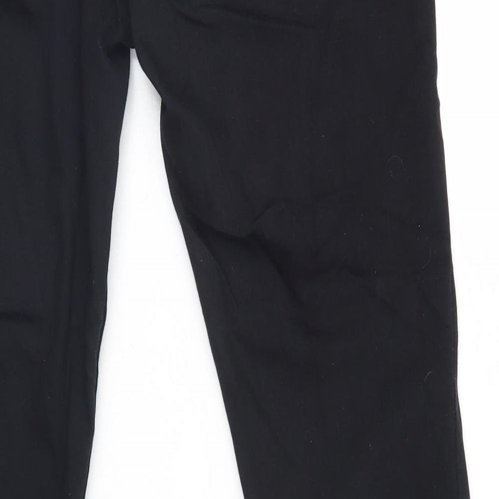 Mama Womens Black   Trousers  Size 10 L28.5 in