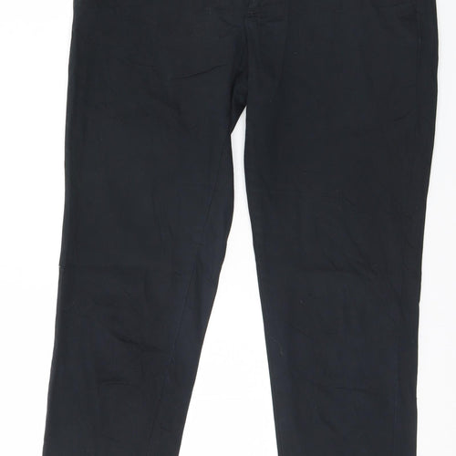 Mango Womens Black   Trousers  Size 8 L24 in