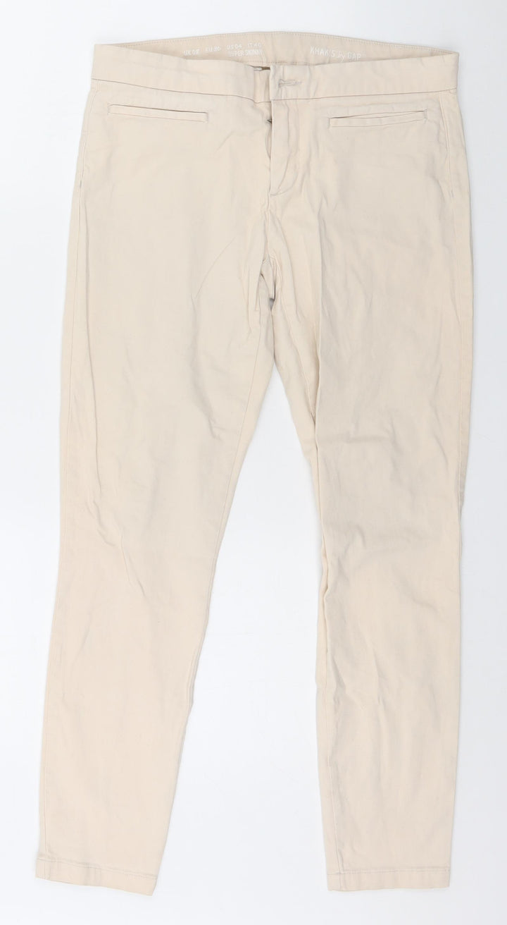 Gap Womens Beige   Trousers  Size 8 L26 in