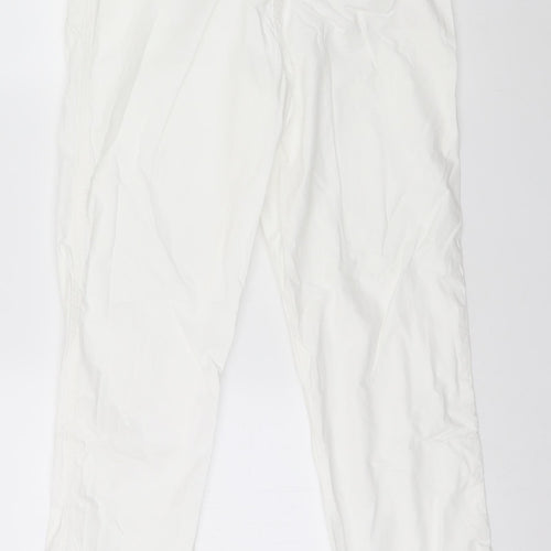 Preworn Womens White   Trousers  Size L L29 in