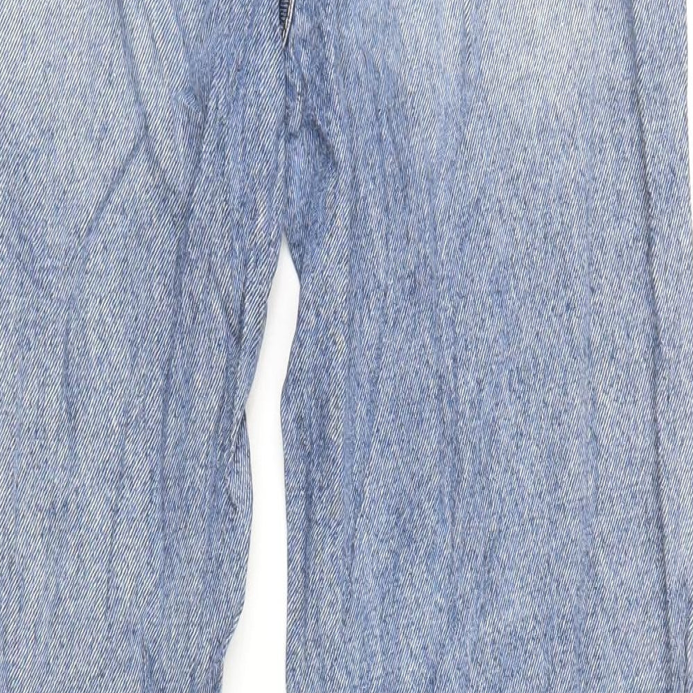 SheIn Womens Blue  Denim Straight Jeans Size S L32 in - High waisted