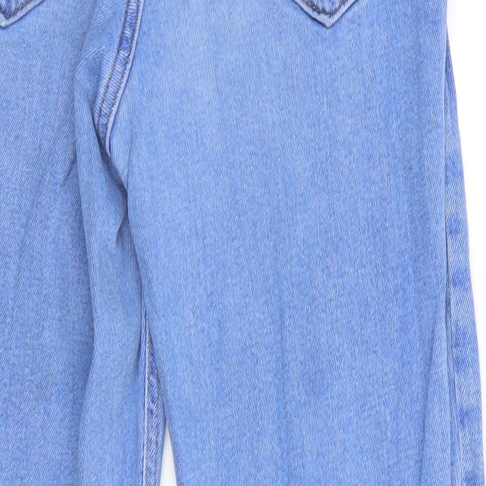 New Look Girls Blue   Straight Jeans Size 12 Years - Ripped