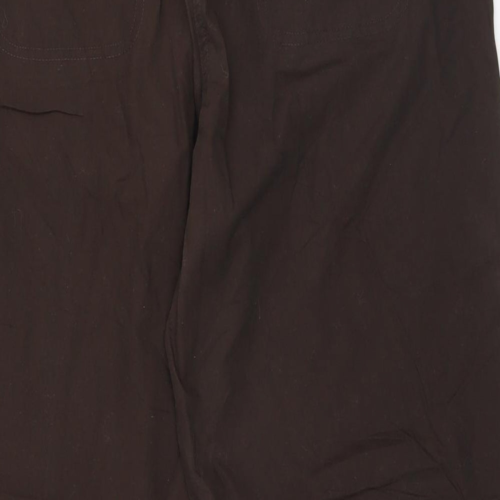 BM Womens Brown   Trousers  Size 16 L26 in