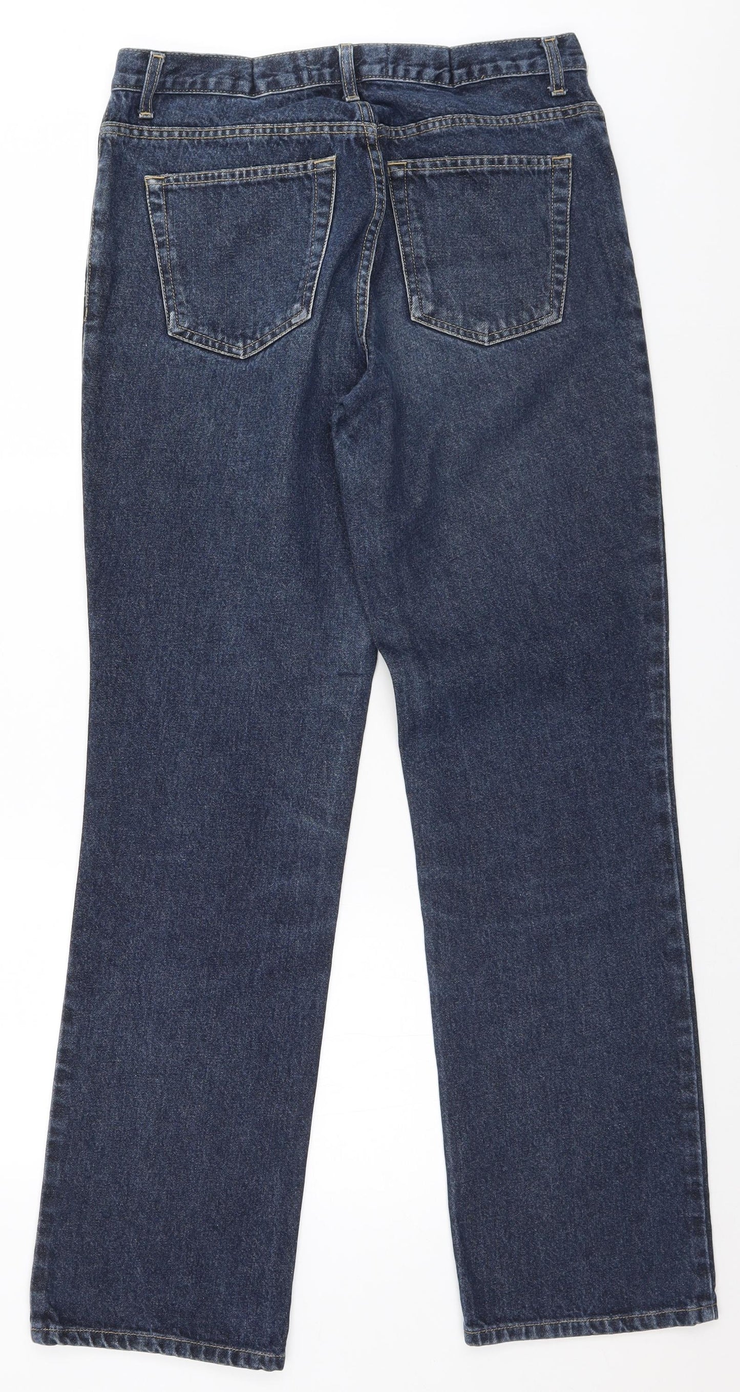 DP Denim Womens Blue   Straight Jeans Size 14 L31 in