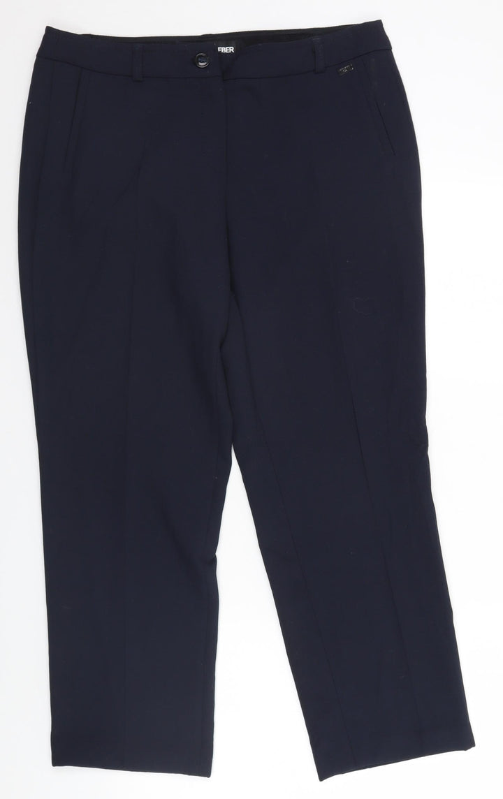 Gerry Weber Womens Black Trousers Size L L26 in