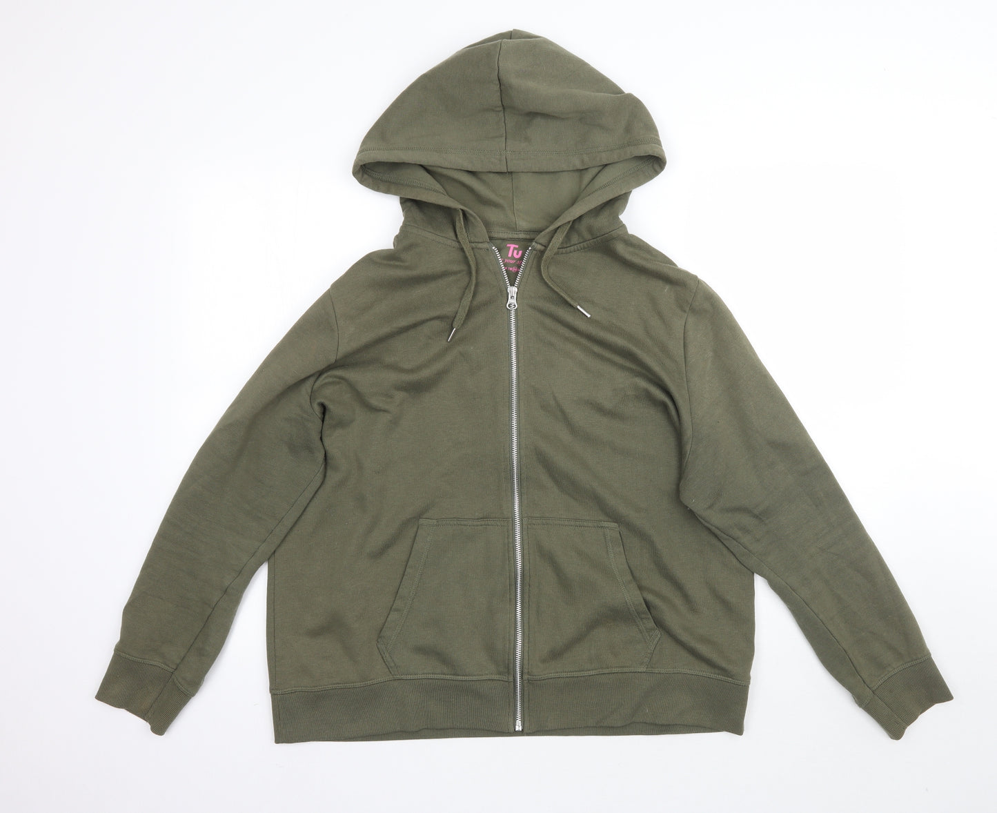 TU Womens Green   Full Zip Hoodie Size 20