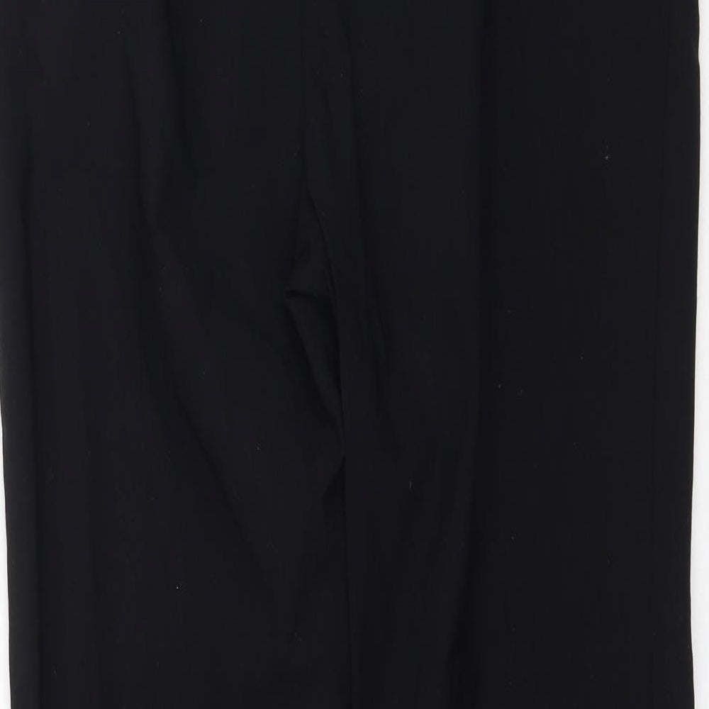 Papaya Womens Black   Trousers  Size 12 L28 in