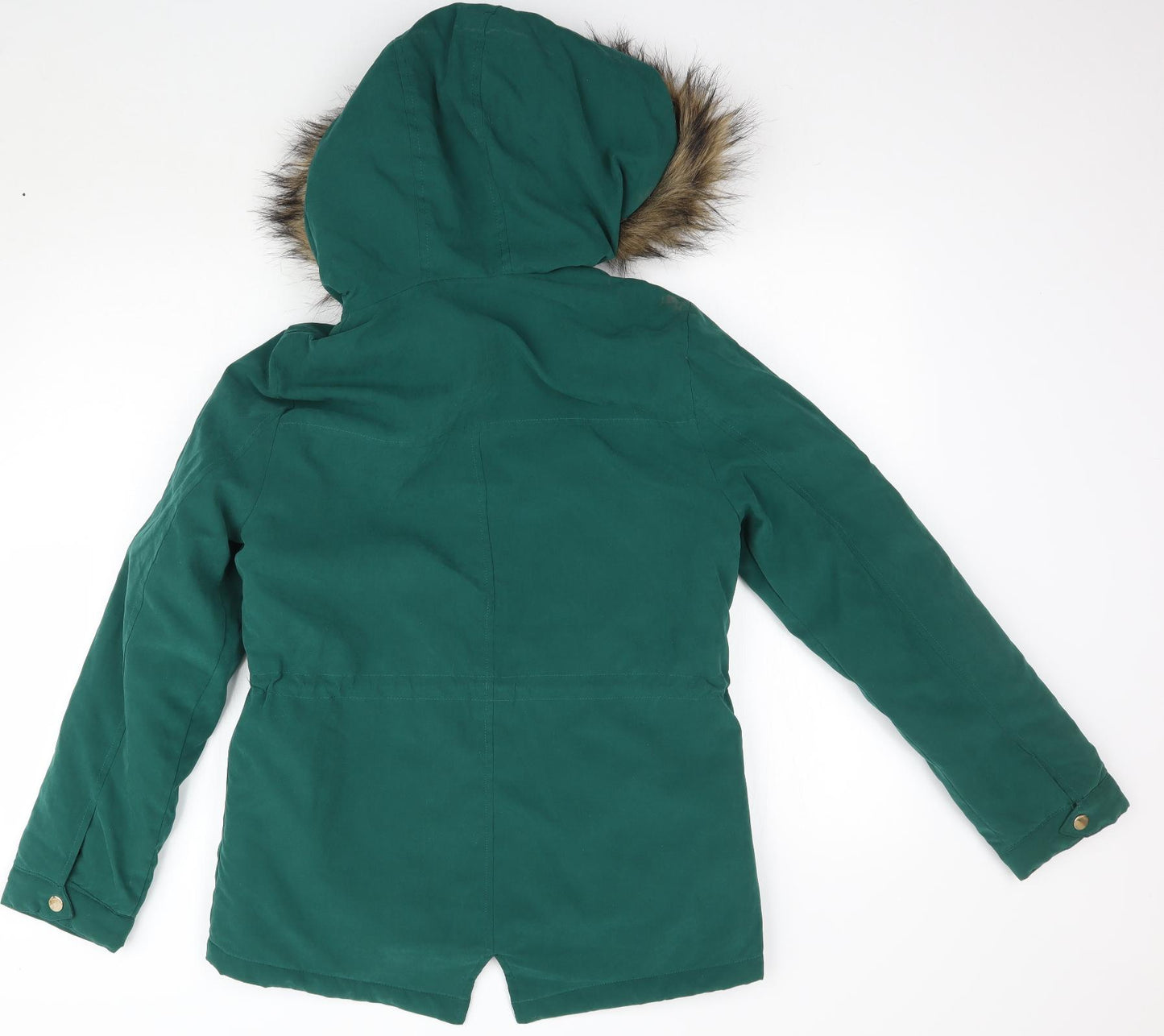 Primark Womens Green   Parka Coat Size XS