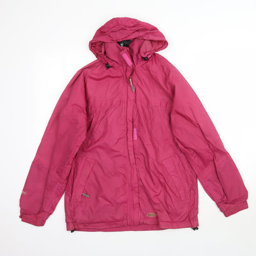 Outdoorscene Womens Pink   Rain Coat Coat Size S