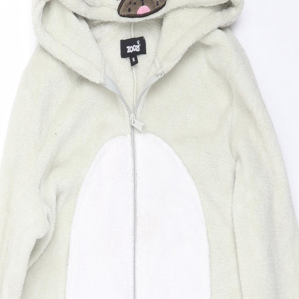 Zoozi Womens Beige    One Piece Size S  - Pug Onesie