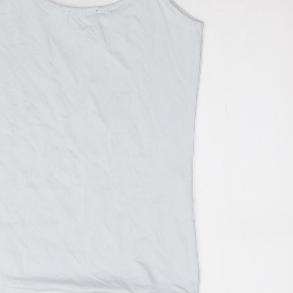 Zara Womens Blue   Camisole T-Shirt Size M