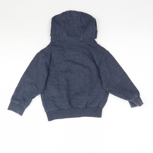 Rebel Boys Blue   Pullover Hoodie Size 3-4 Years