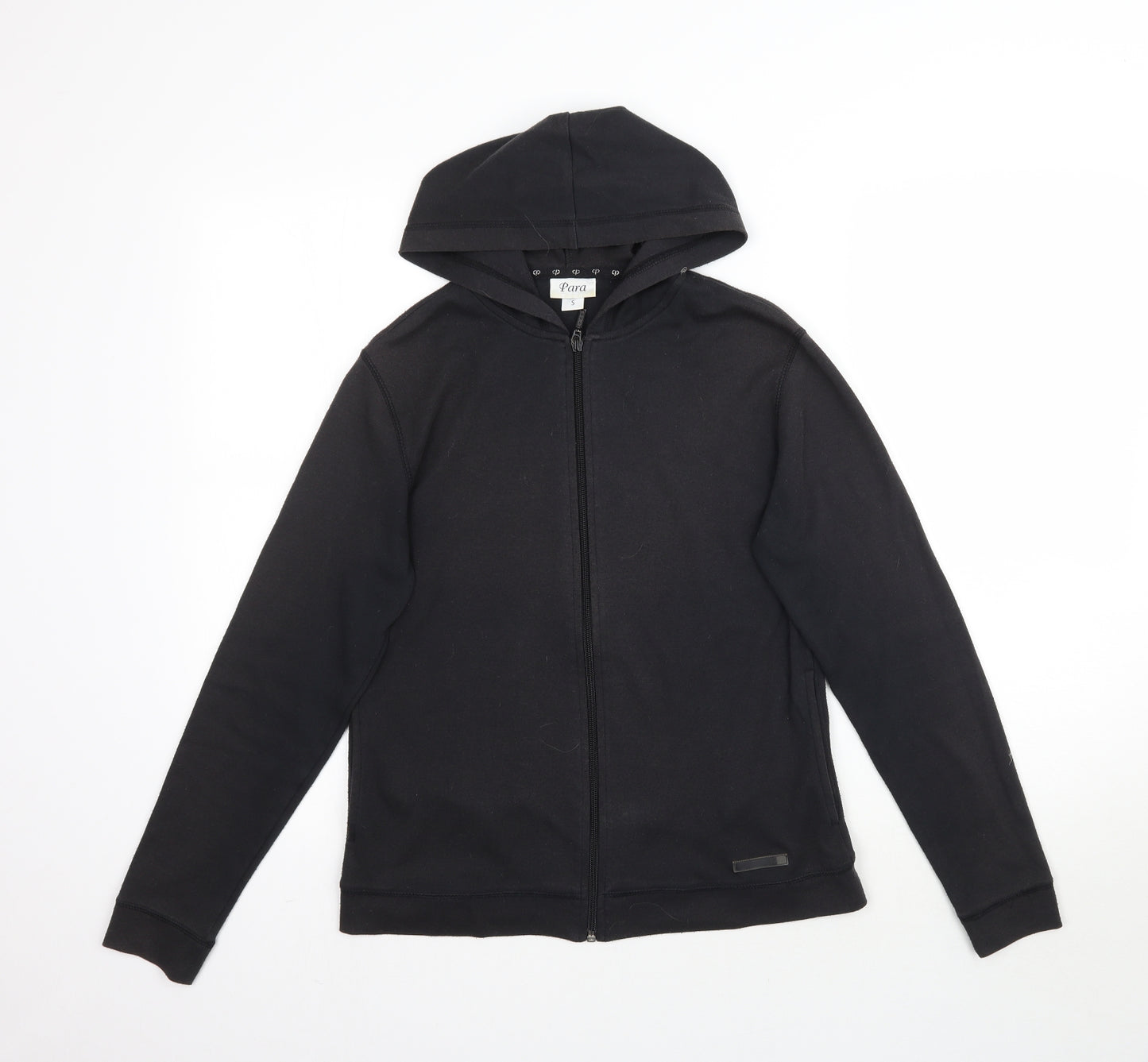 Mackays Womens Black   Full Zip Hoodie Size S
