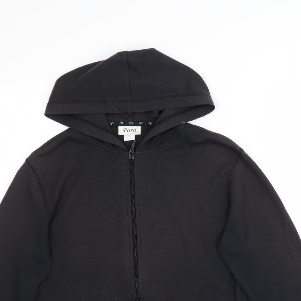 Mackays Womens Black   Full Zip Hoodie Size S
