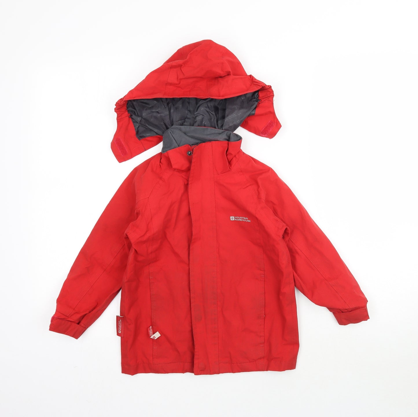 Mountain Warehouse Boys Red   Rain Coat Coat Size 3-4 Years