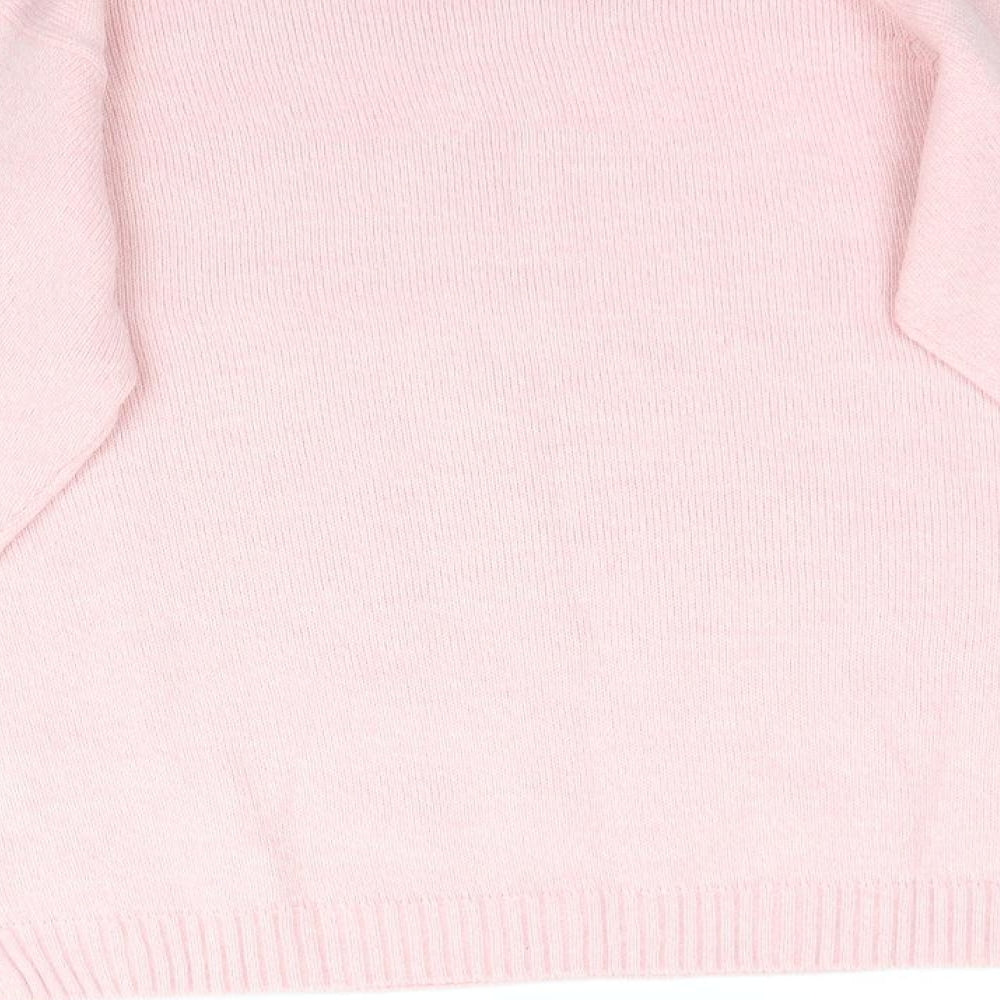 Edinburgh Woolen Mill  Womens Pink  Knit Pullover Jumper Size M