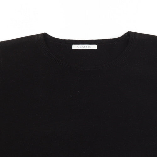 Marks and Spencer Womens Brown  Knit Basic T-Shirt Size 22