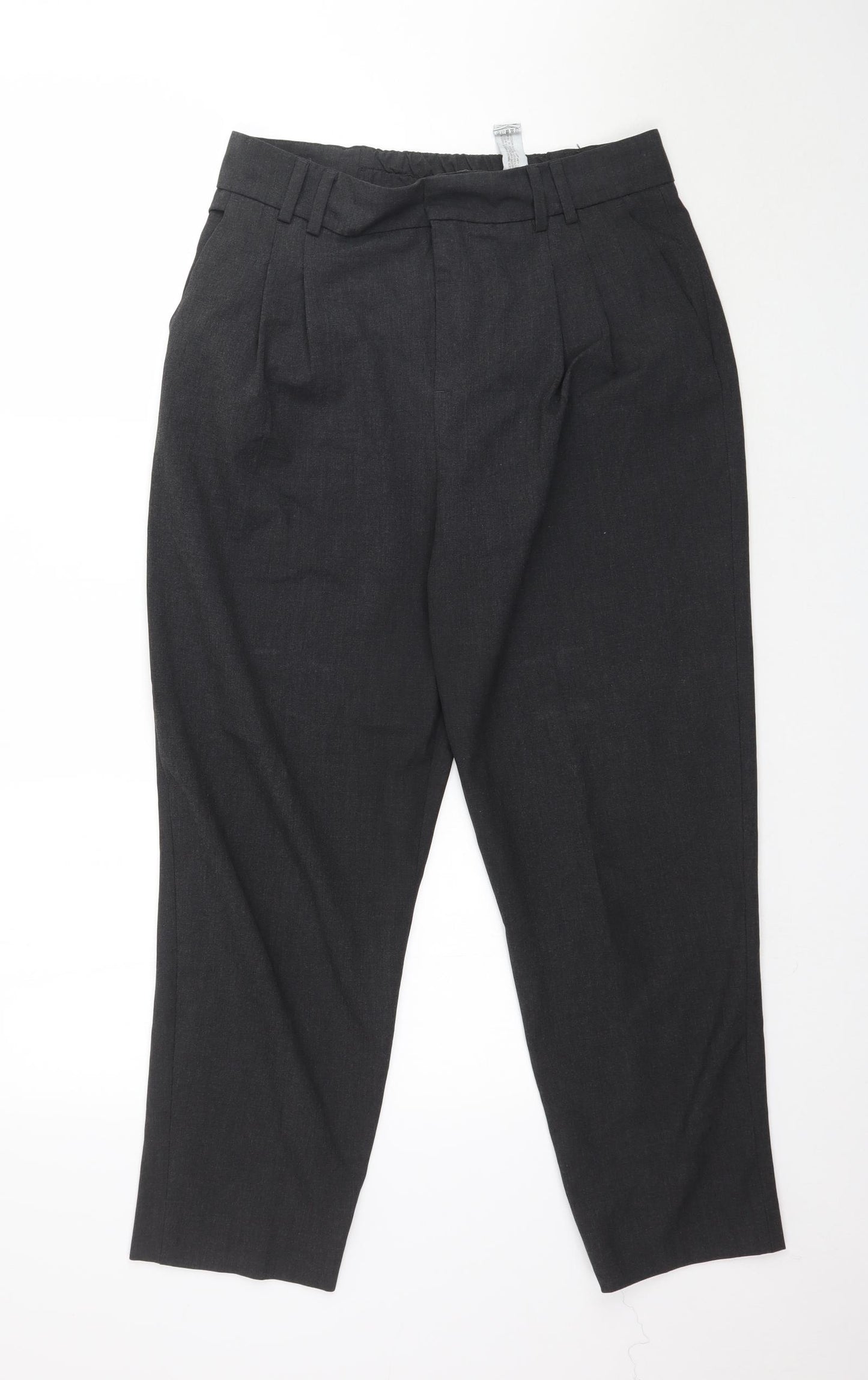 Zara Womens Grey   Trousers  Size 12 L27 in
