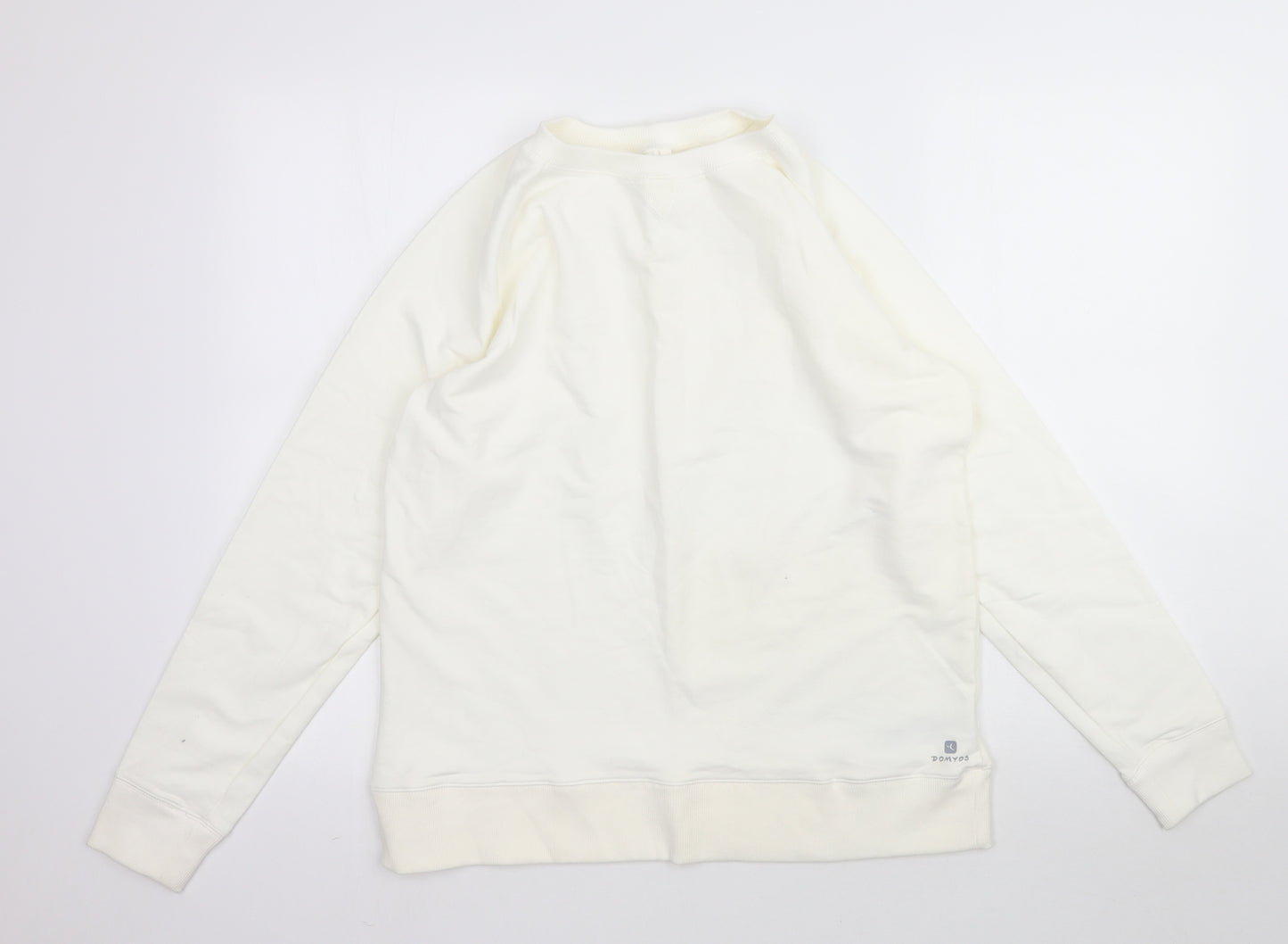 Oxylan Womens White   Pullover Sweatshirt Size XL