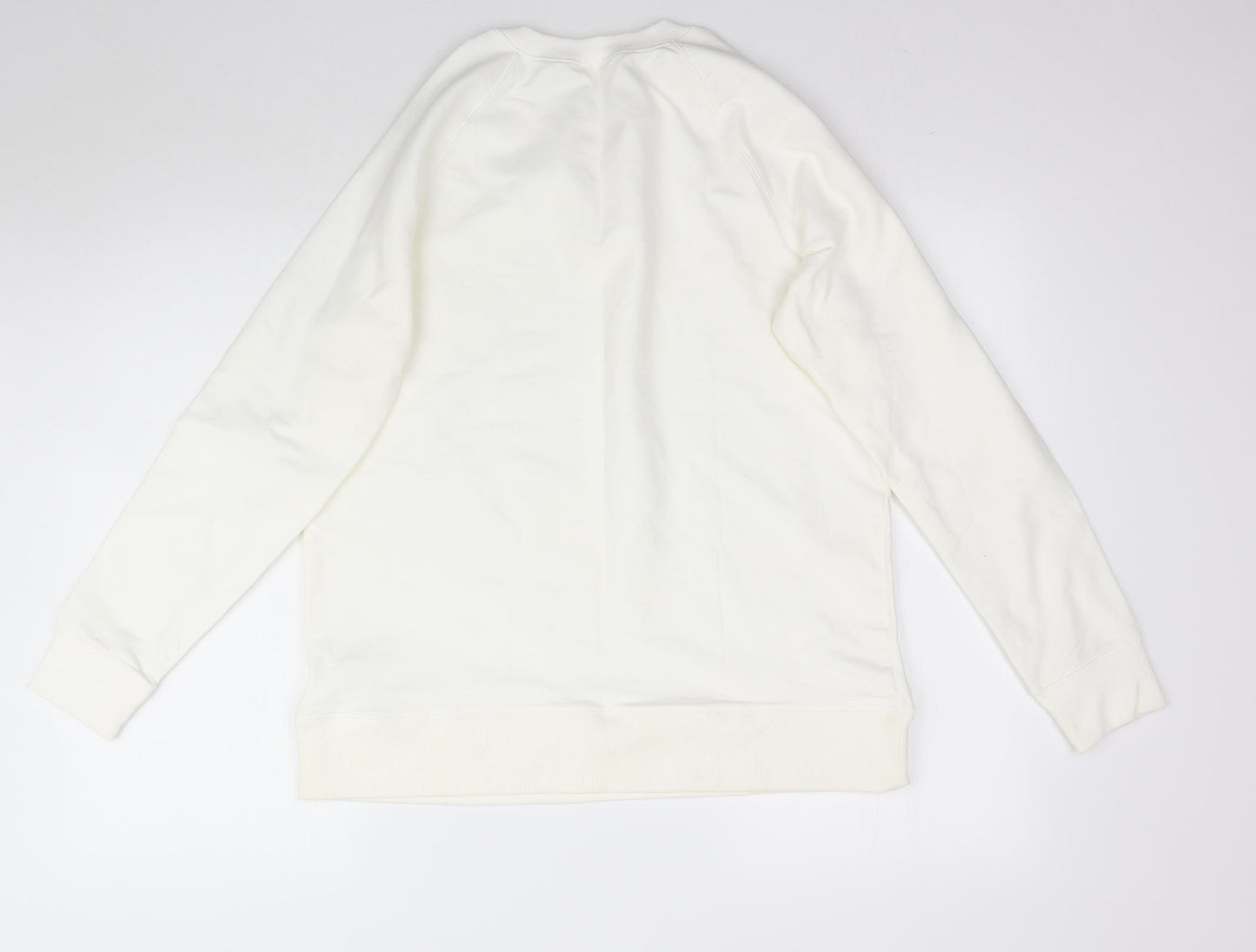 Oxylan Womens White   Pullover Sweatshirt Size XL