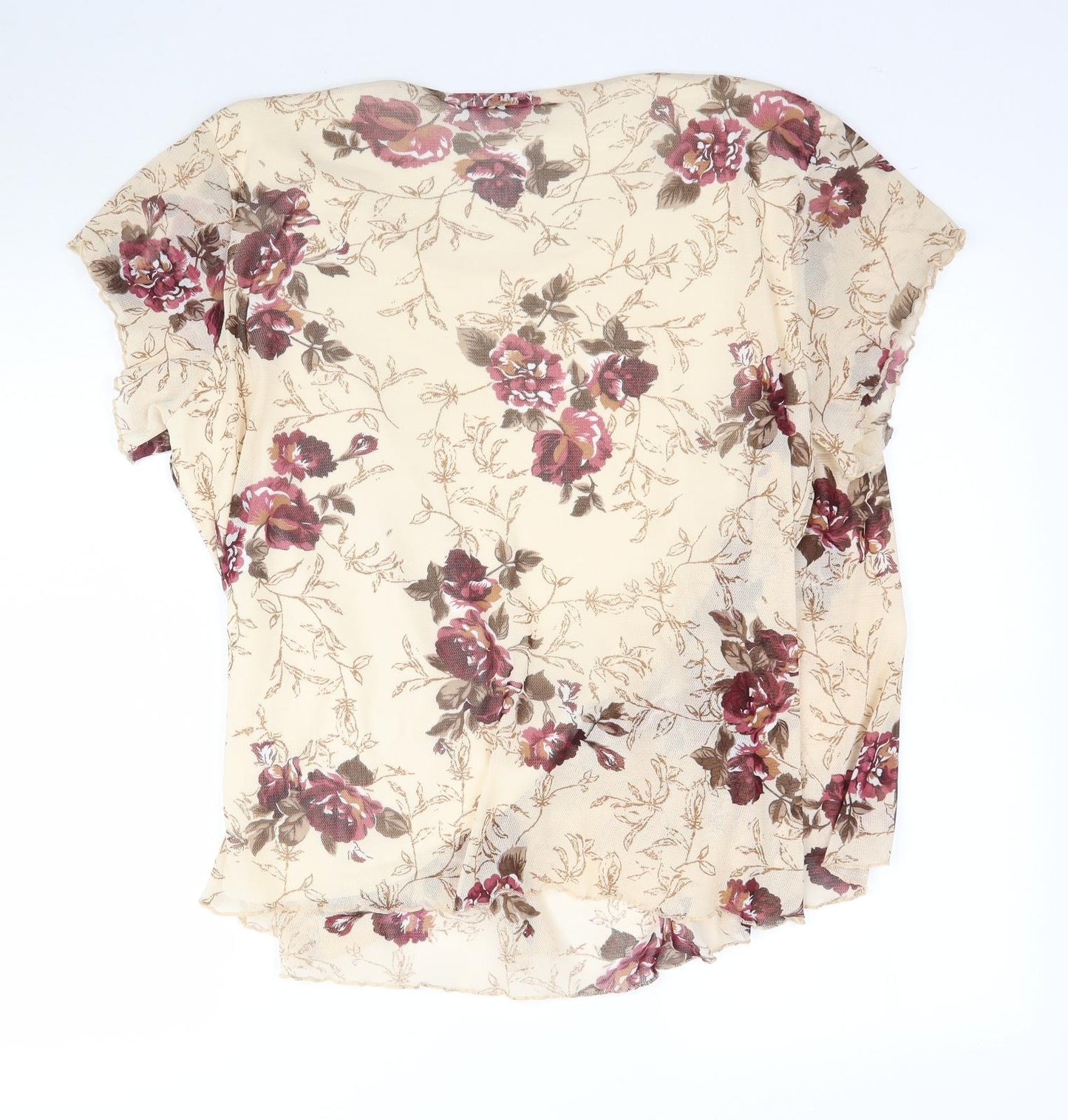 Must Womens Multicoloured Floral  Basic Blouse Size 3XL