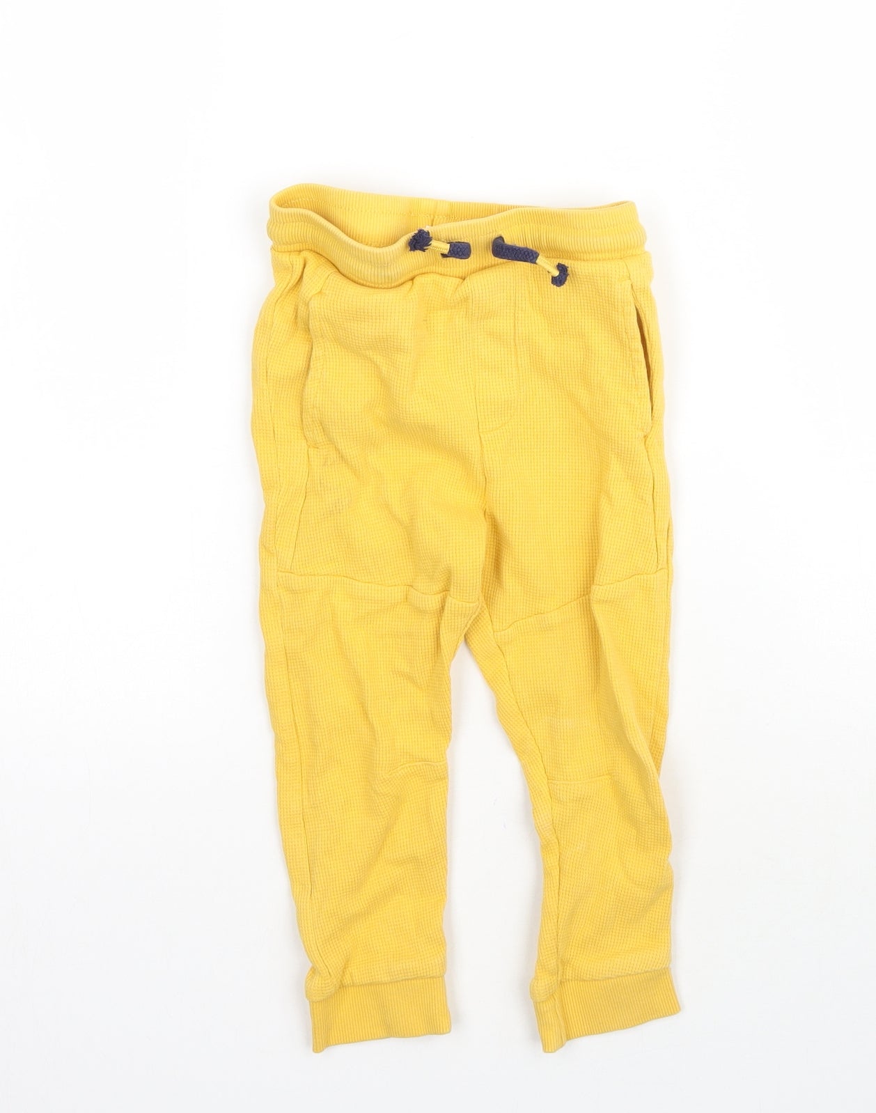 George Boys Yellow   Jogger Trousers Size 2-3 Years