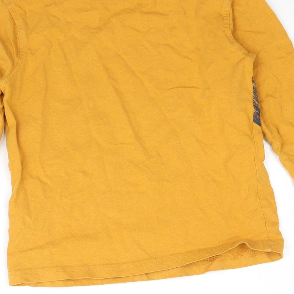 George Boys Orange   Basic T-Shirt Size 3-4 Years  - Badger