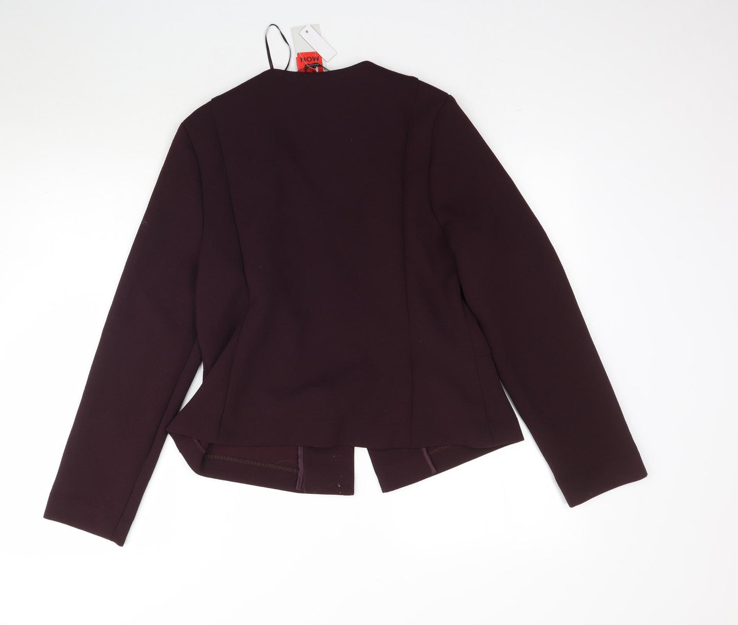 George Womens Purple   Jacket Blazer Size 14  - Burgundy / Maroon